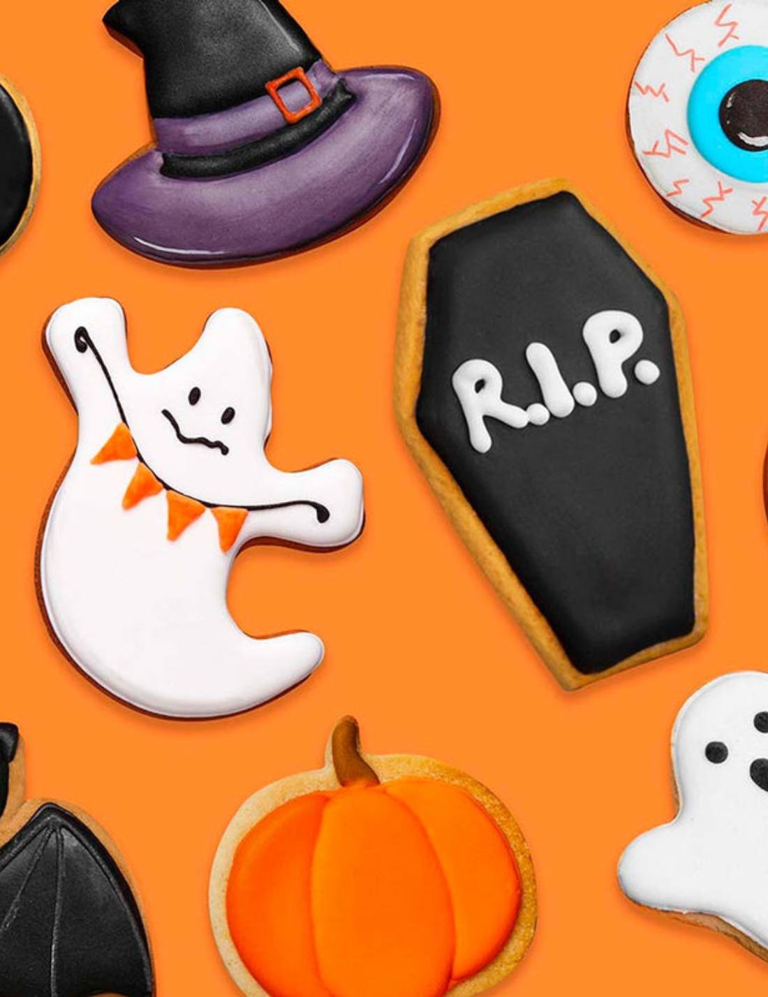 Set Formine Per Biscotti Halloween Zucca Fantasma E Bara In Acciaio