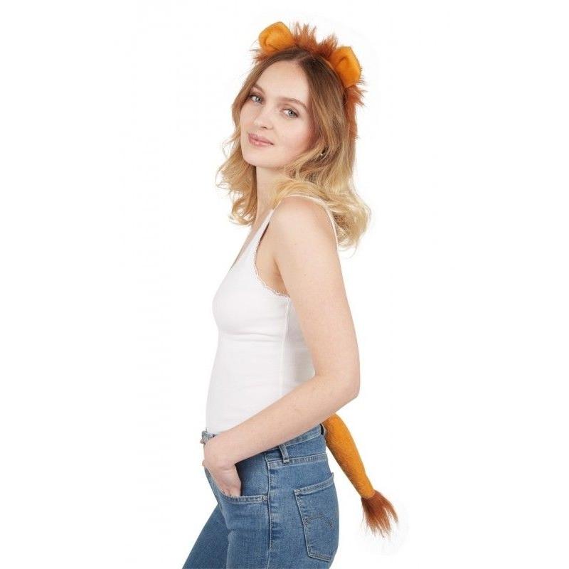 Set Costume Leone Accessori Halloween E Carnevale