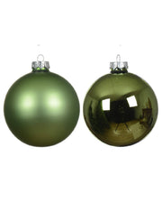Pallina Albero Di Natale In Vetro The Verde 10cm Prodotto Assortito
