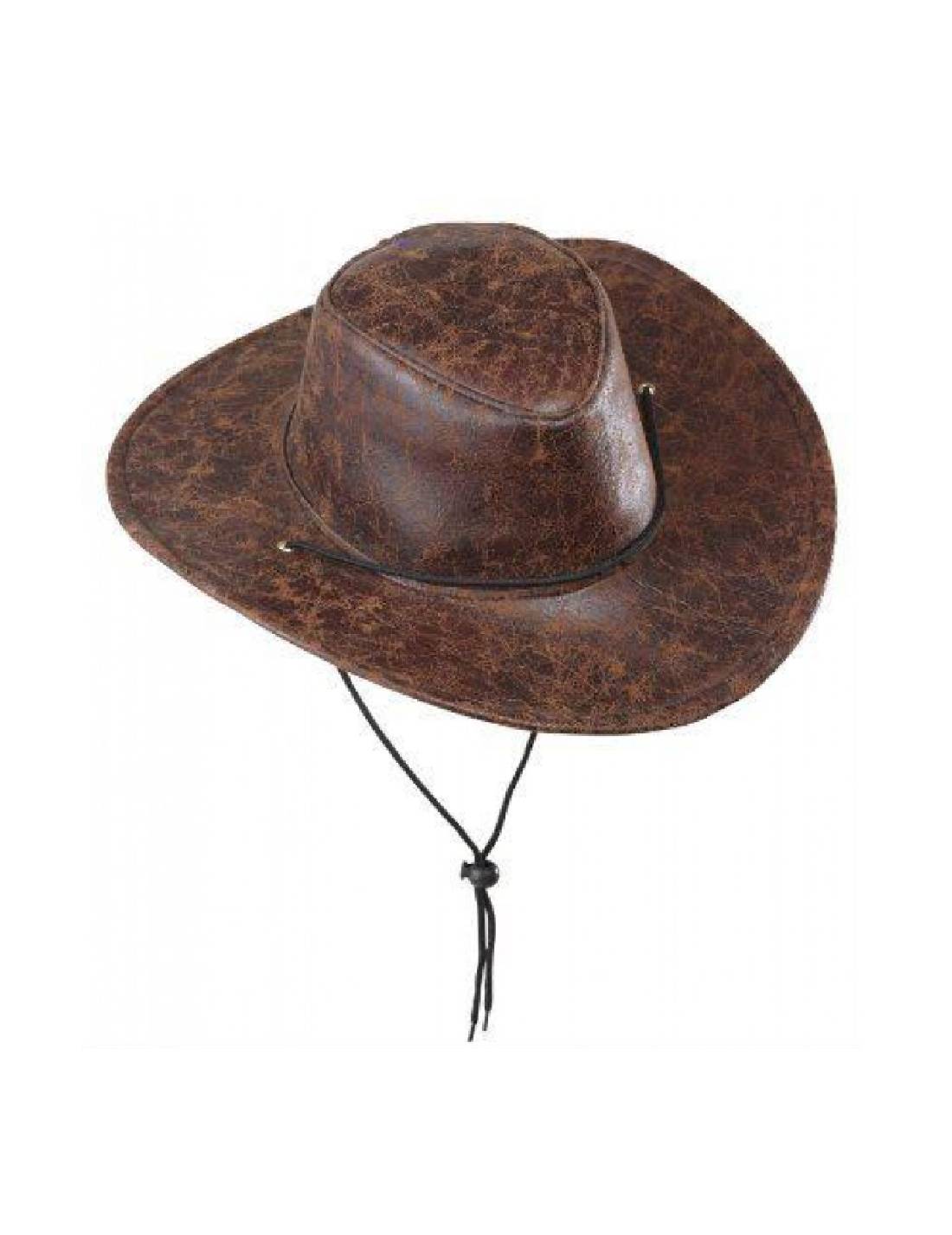 Cappello Di Carnevale In Similpelle Da Cowboy