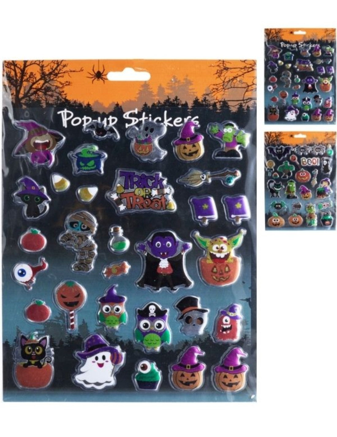Adesivi Vetrofanie Di Halloween 16x19cm