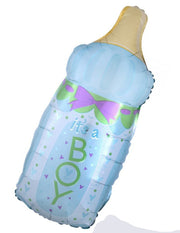 Palloncino Per Feste Nascita Biberon Bimbo 31" 79cm Mylar