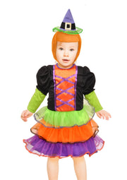 Costume Halloween Bambina Baby Strega