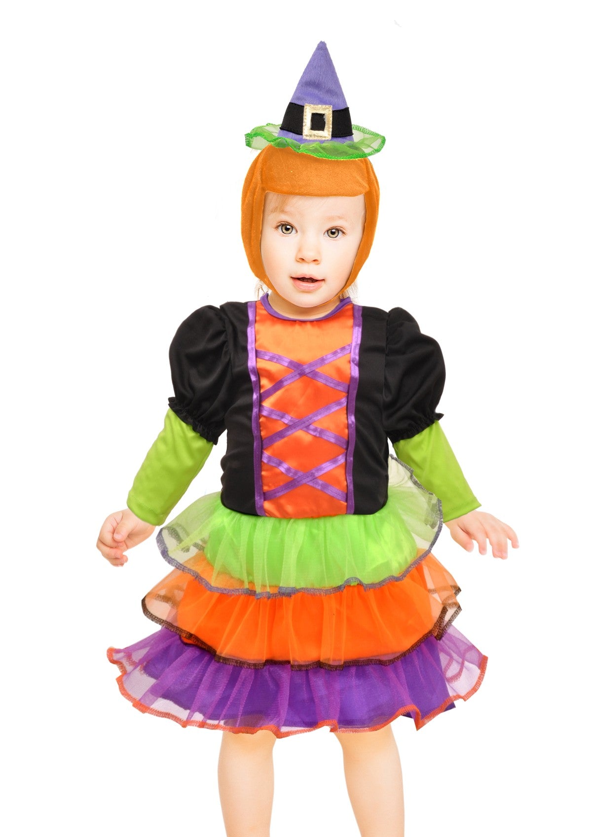Costume Halloween Bambina Baby Strega
