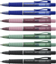 Penna Faber-Castell Poly Ball View Blu Punta Doppia XB