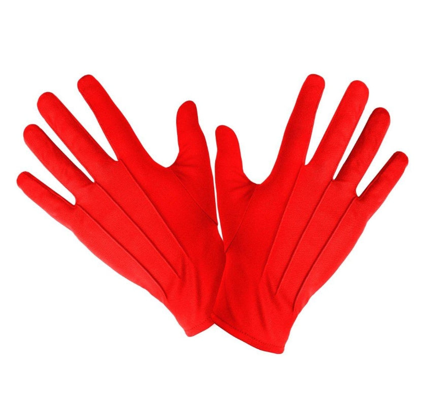Guanti Rossi XL Accessori Halloween E Carnevale