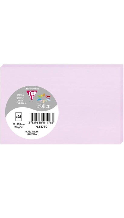 Biglietti Cartoncini Lill 8x12cm 25pz