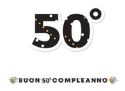 Festoni Decorativi Compleanno 50 600x25cm