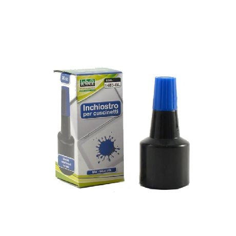 Inchiostro Blu Per Cuscinetti Lebez