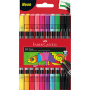 Faber-Castell Pennarelli Doppia Punta 10pz.