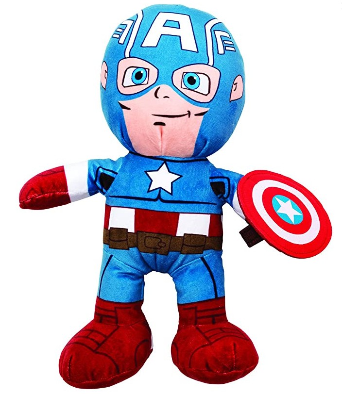 Peluche Captain America 25cm Marvel
