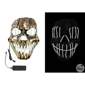 Maschera Di Halloween Luminosa Scheletro