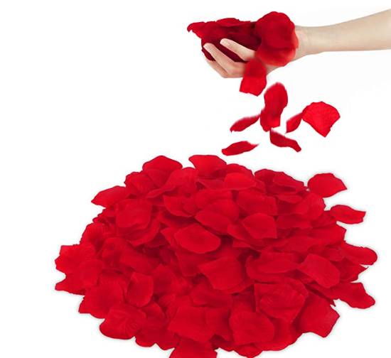 Petali in Tessuto Rossi Big Party 144pz