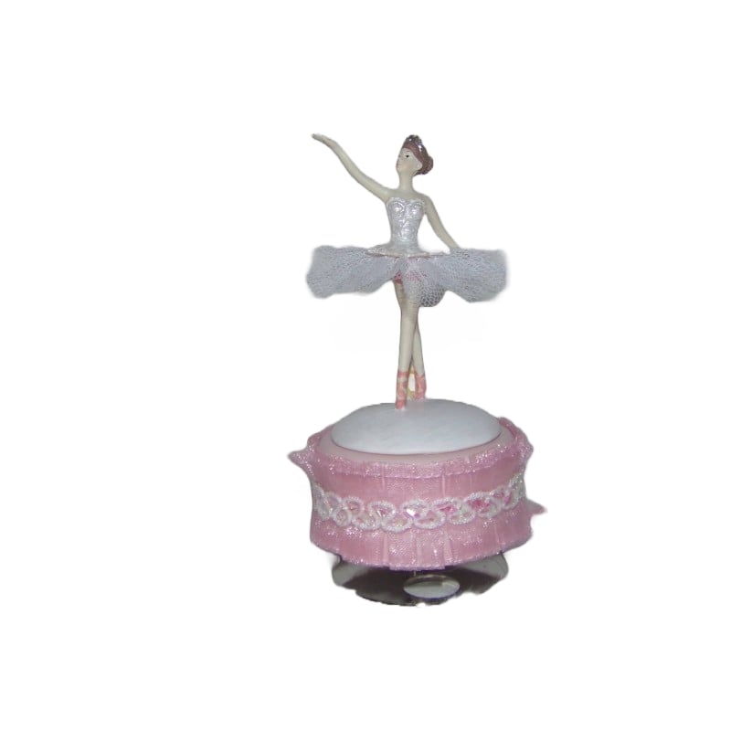 Carillon Ballerina Vestito Bianco