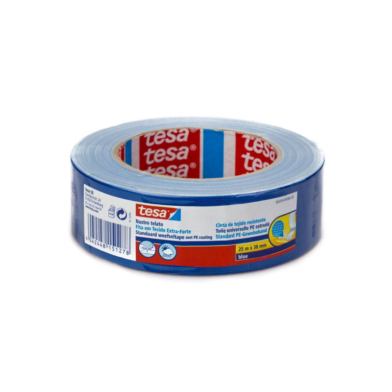 Nastro Tesa Telato 38mmx25m Blu