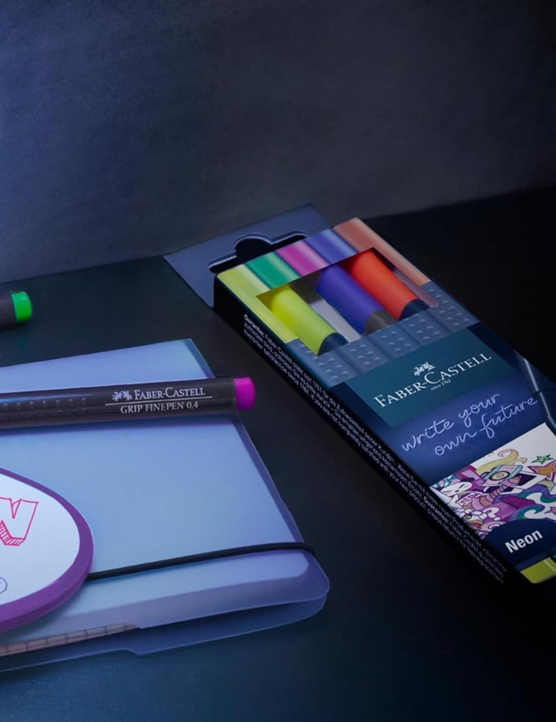 Faber Castell Grip Finepen Fineliner Neon