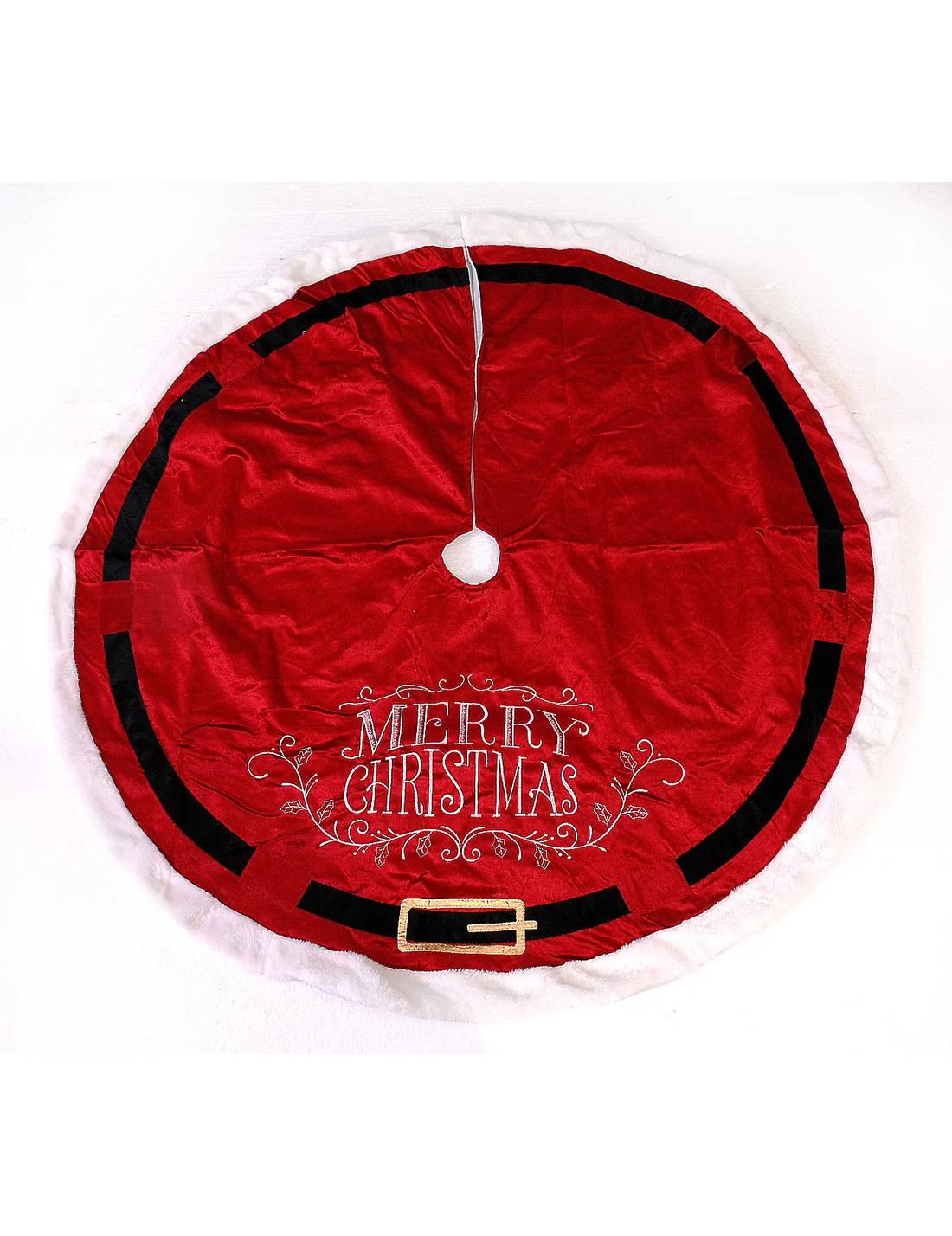 Copri Base Albero Di Natale Babbo Natale 120cm