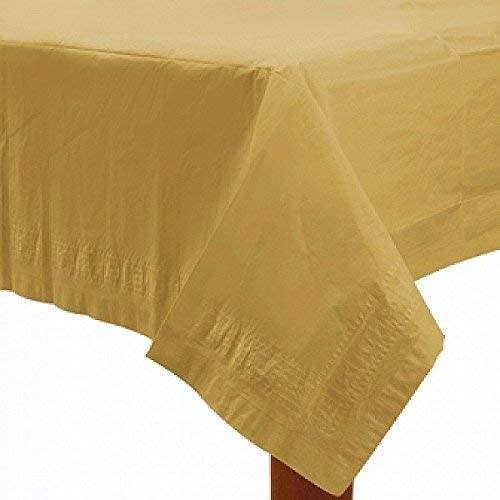 Tovaglia di Carta Plastificata Oro