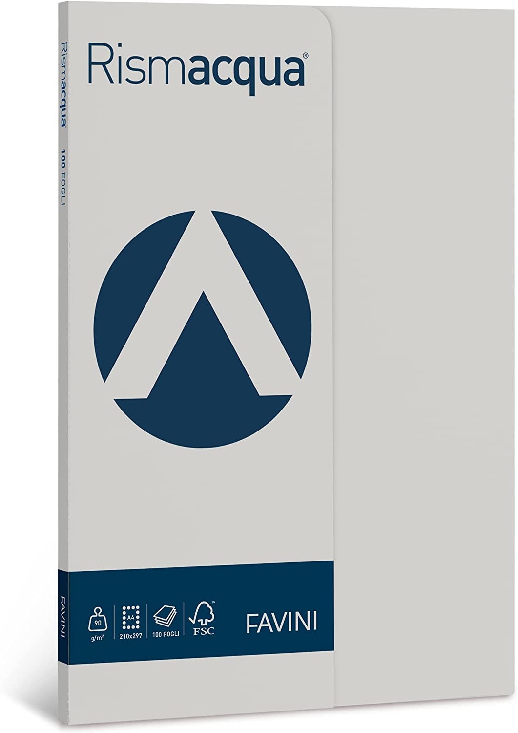 Risma Di Carta Colorata Rismacqua Favini A4 Bianco Ghiaccio 90g 100 Fogli
