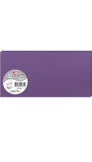 Biglietti Cartoncini Viola Porpora 11x21cm 25pz