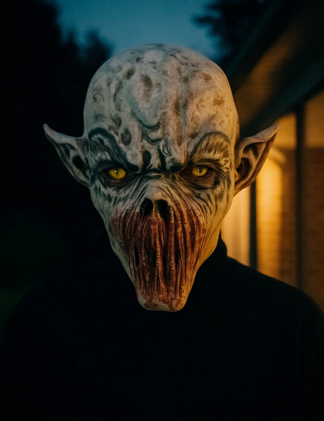 Maschera Di Halloween Demone Senza Bocca