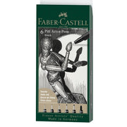Faber-Castell Pitt Artist Pens Nere 6pz