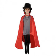 Mantello Rosso Con Laccio Bambino Accessori Halloween