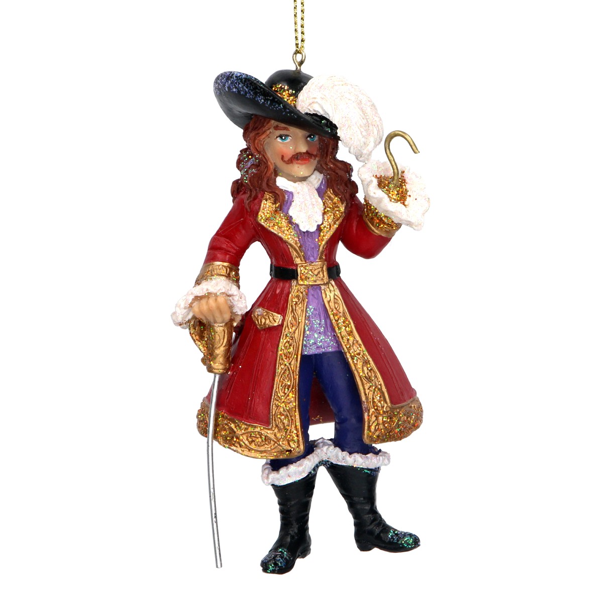 Addobbo Albero Di Natale Capitan Uncino Tradizionale