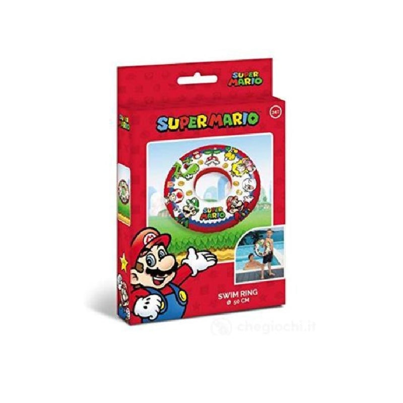 Ciambella Salvagente Gonfiabile Super Mario