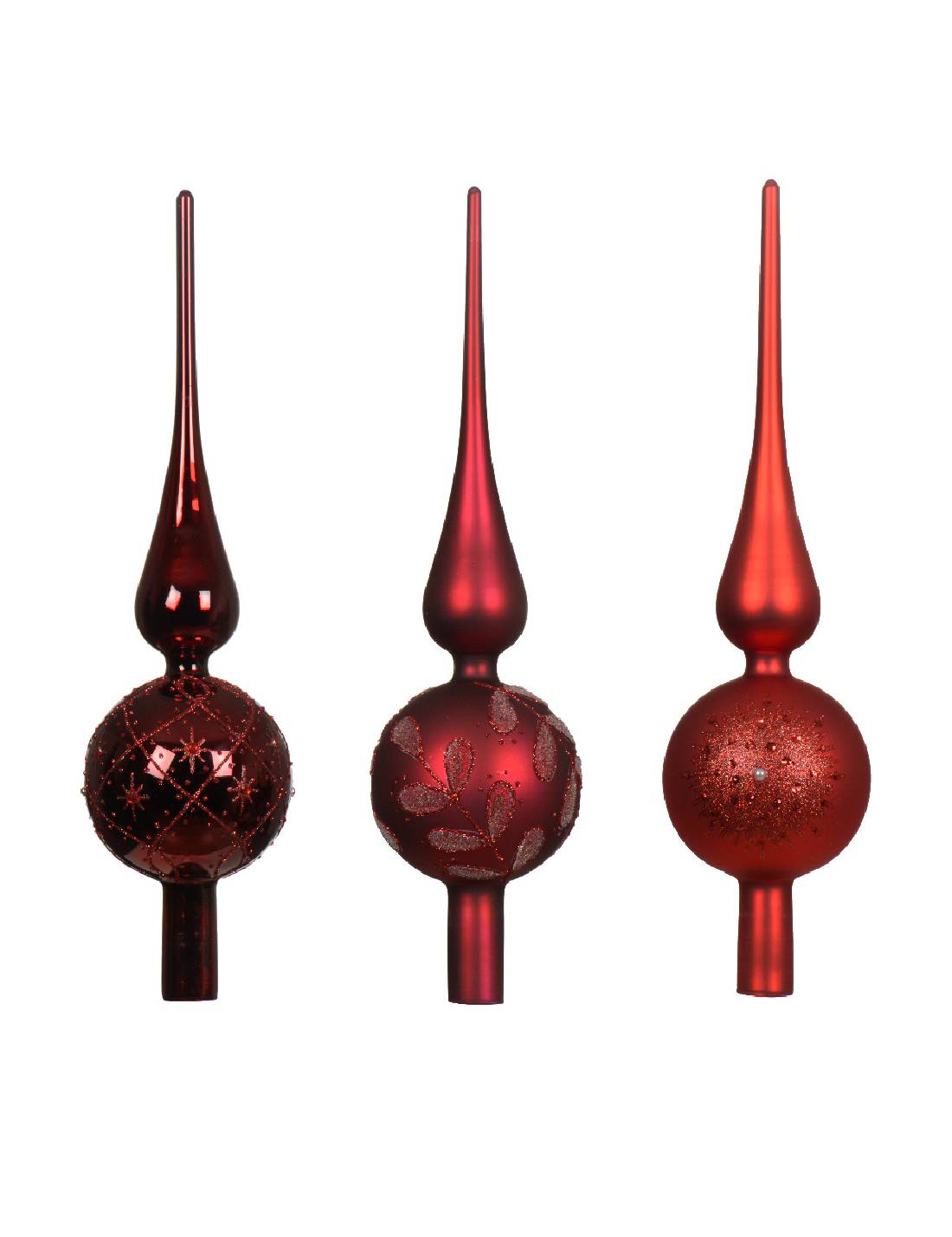 Puntale Albero Di Natale Decorato 31cm Prodotto Assortito