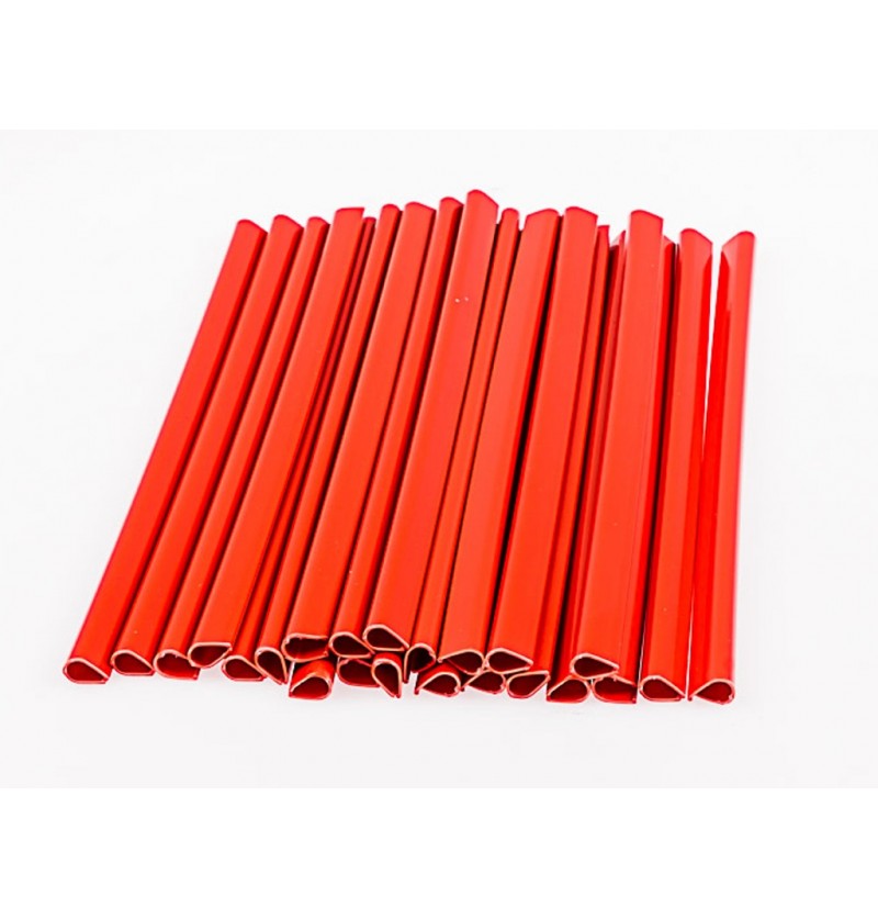 Dorsetti Rilegatori Dorso Piatto 3mm Rosso