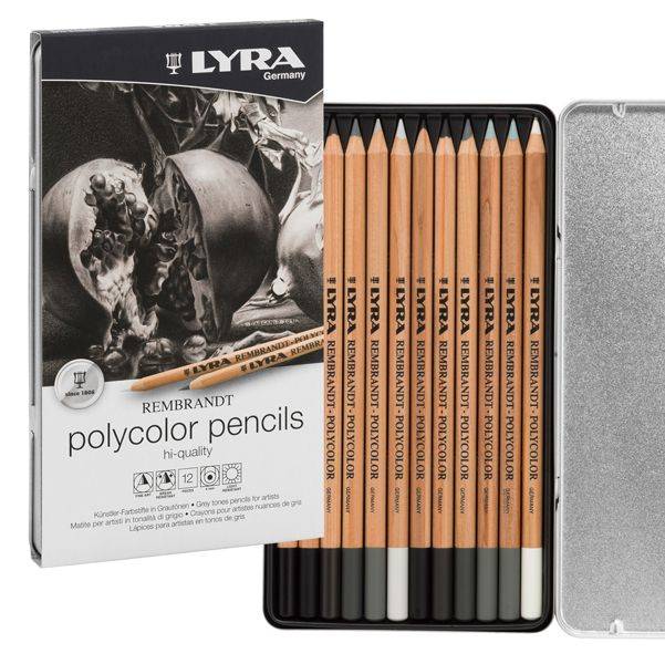 Lyra Rembrandt Sketching Set Matite 12pz