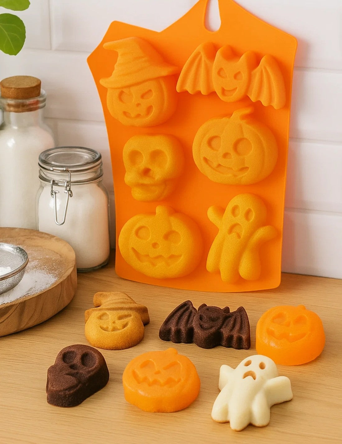 Stampo Per Dolci Di Halloween In Silicone 6 Forme
