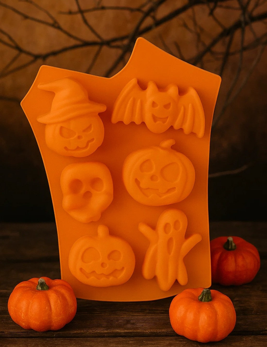 Stampo Per Dolci Di Halloween In Silicone 6 Forme