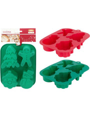 Stampo Natalizio In Silicone Per Dolci