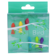 Set Uccelli Colorati Segnabicchieri 6pz