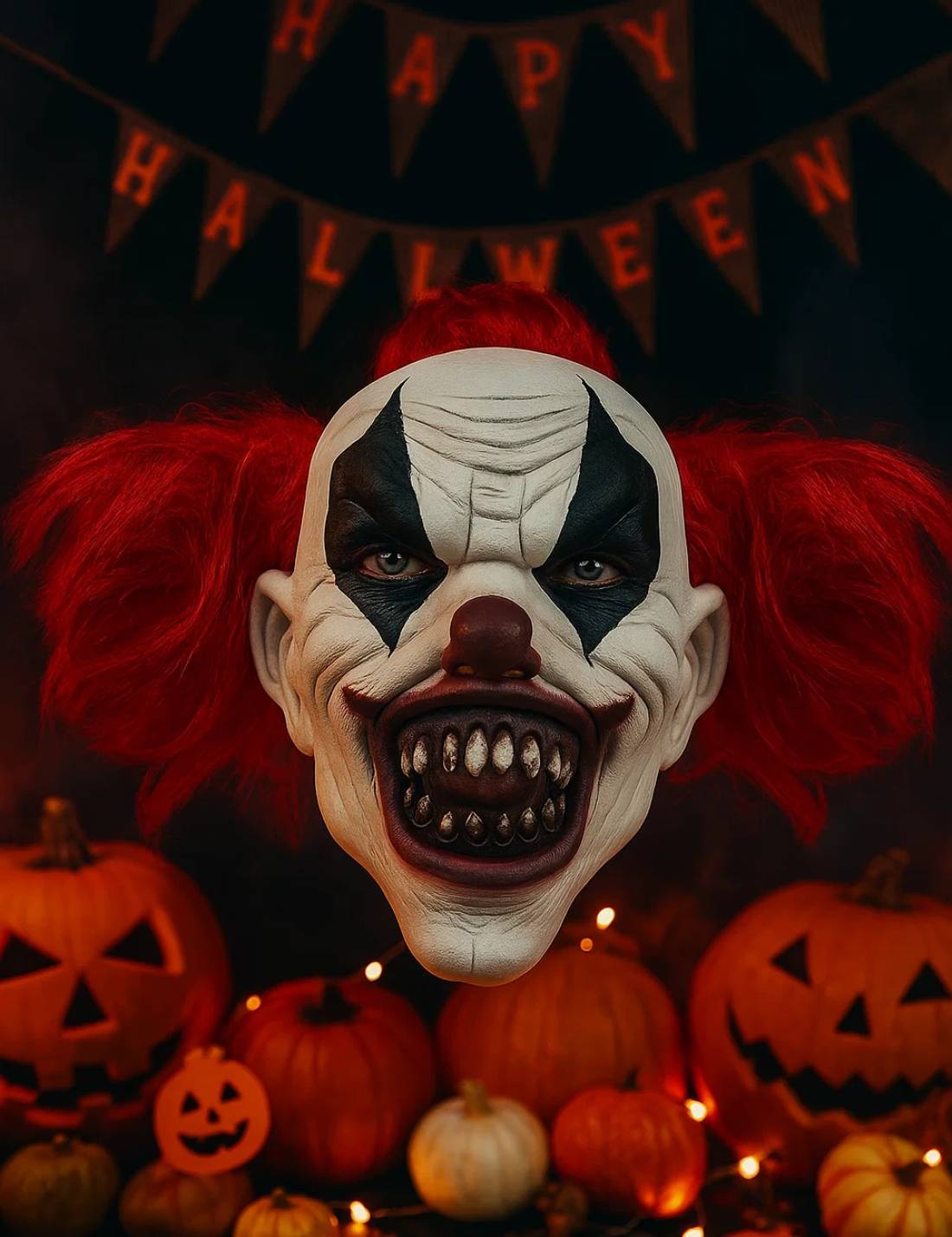 Maschera Halloween Clown Killer