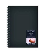 Album Blocco Disegno Spiralato 21X29,7cm 160g 60 Fogli Grana Naturale Fabriano