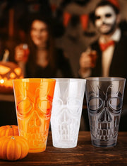 Bicchiere Di Halloween Con Scheletro 550ml