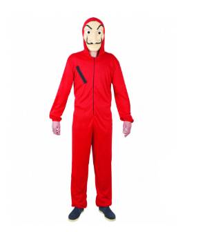 Costume Carnevale Adulto Rapinatore "La Casa di Carta"