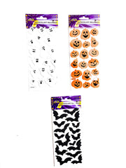 Adesivi Con Fantasie Assortite Ornamenti Halloween