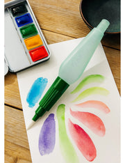 Pennello Ad Acqua Con Serbatoio Faber Castell Water Brush Punta Fine