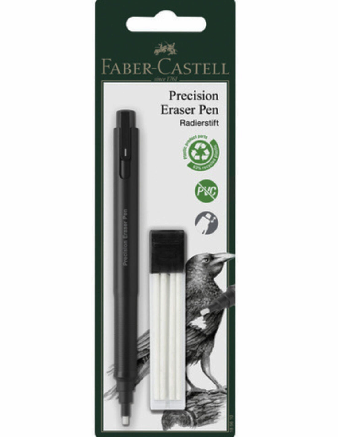 Gomma Da Cancellare Di Precisione Con Ricarica Faber Castell