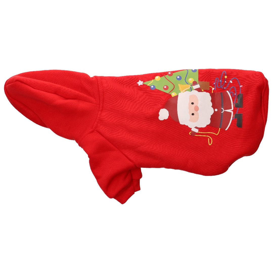 Maglioncino Di Natale Rosso E Verde Per Cani 25x60x2cm