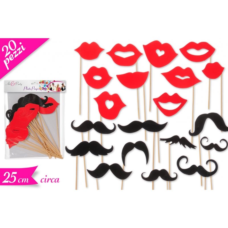 Selfie Stick Decorativi 20pz.
