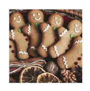 Tovaglioli In Carta 3 Veli Tema Natalizio Ragazzo Pan Di Zenzero 33x33cm 20pz