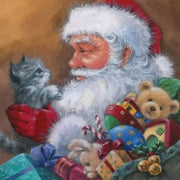 Tovaglioli Di Carta Natalizi Babbo Natale Guida La Slitta 33CM 20Pz.