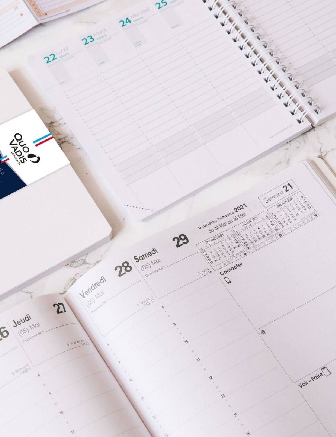 Ricambio Per Agenda Mensile 12 Mesi 2026 Quo Vadis Plain