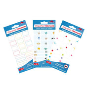 Etichette Segna Nome Stickers Per Quaderni Assortite