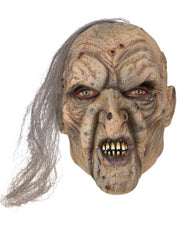 Maschera Di Halloween Strega Horror Con Capelli
